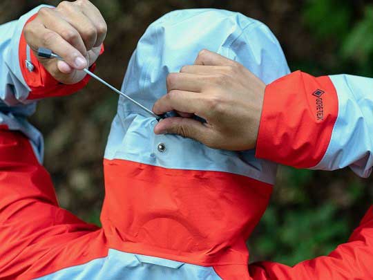 Rew Athletics GORE-TEX ジャケット M ネイビー/レッド 23-24 REW(アールイーダブリュー)・THE INSANE JACKET [GORE-TEX