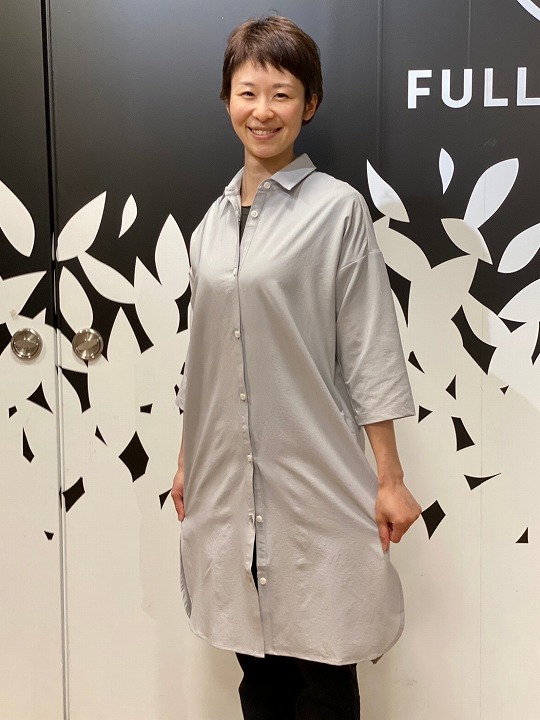 フーディニ Route Shirt Dress  XS