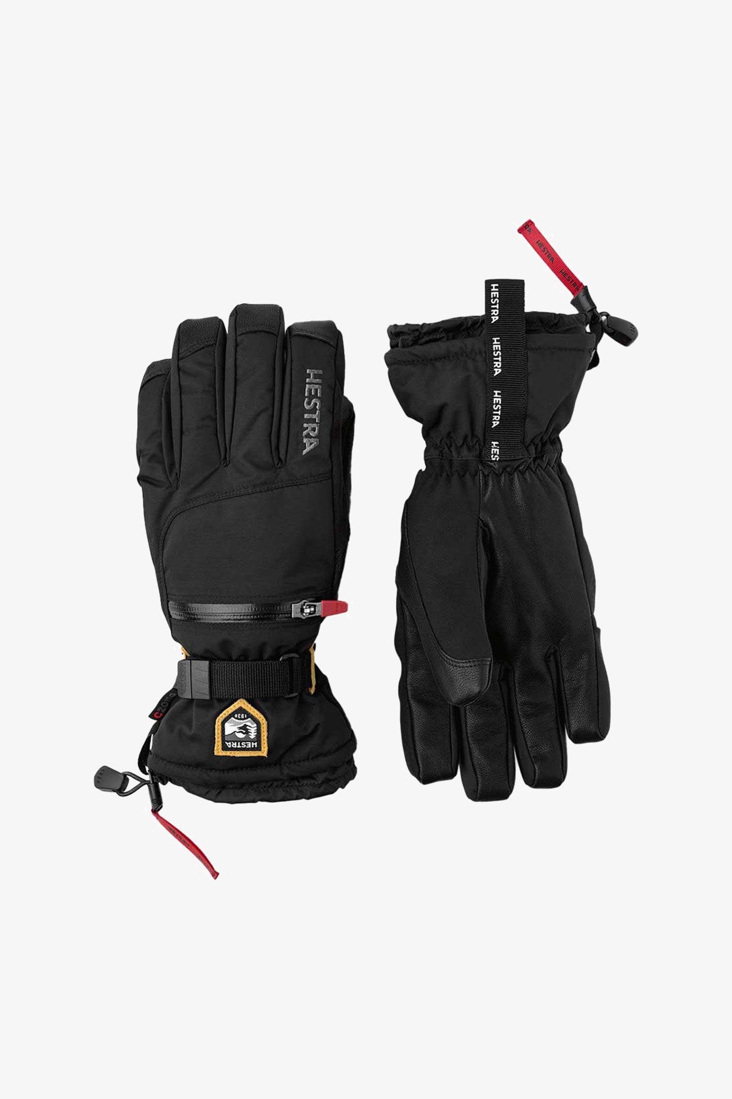 HESTRA ALL Mountain Czone 3-finger サイズ ７ Vertical Cut CZone 3-finger - Olive & tan | Hestra Gloves