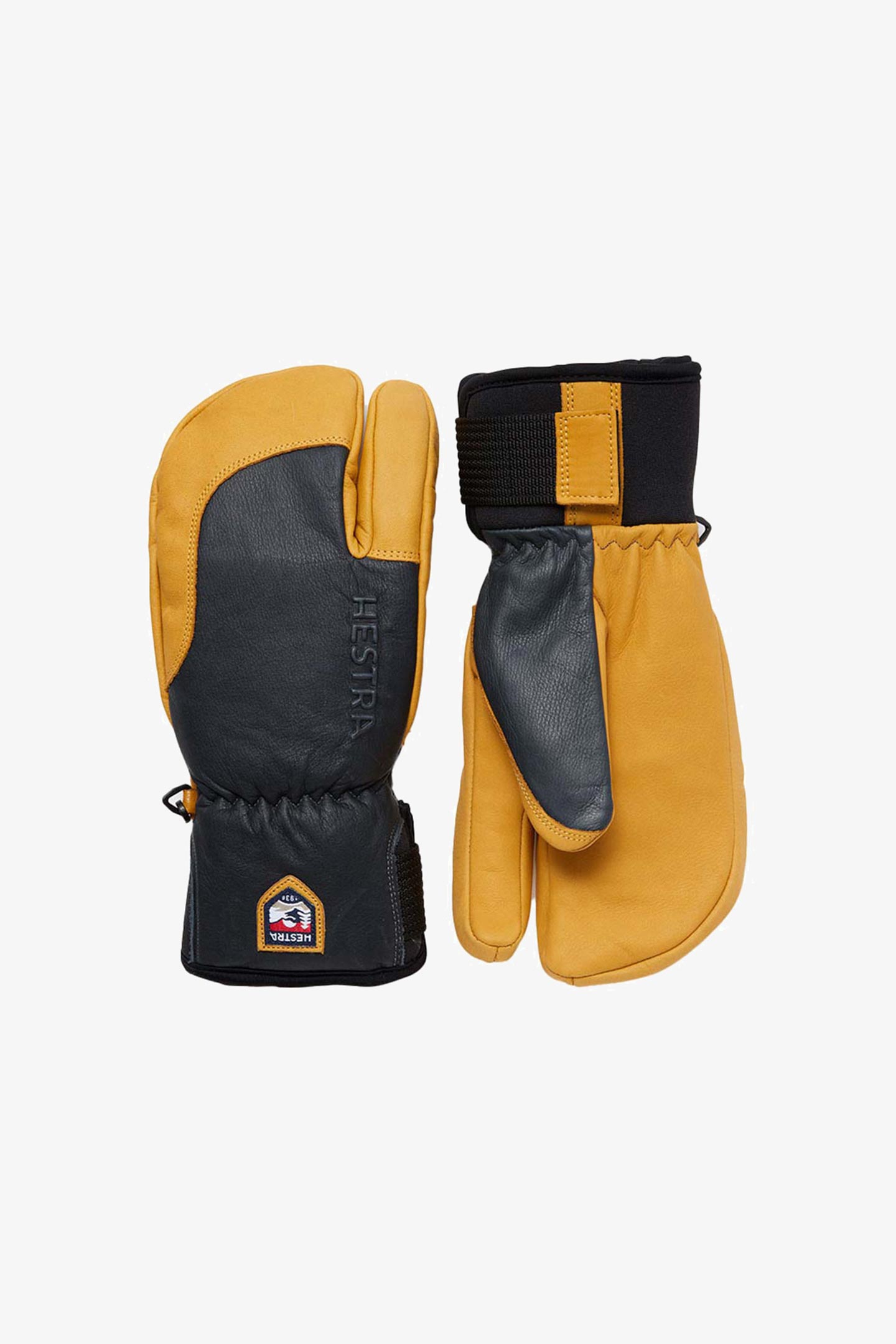 ヘストラ　Topo 3-finger Navy/ Brown/ 7 ヘストラ Topo 3-finger Navy/ Brown/ 7 Topo 3-finger - Navy