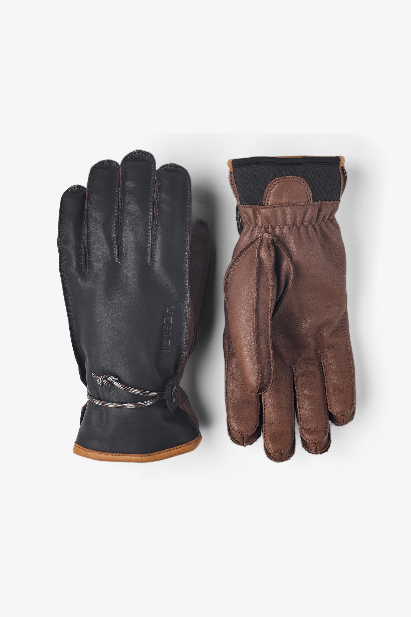 HESTRA スリーフィンガー フル レザー ショート　ブラックサイズ7 33882 3-Finger GTX Full Leather | FULLMARKS