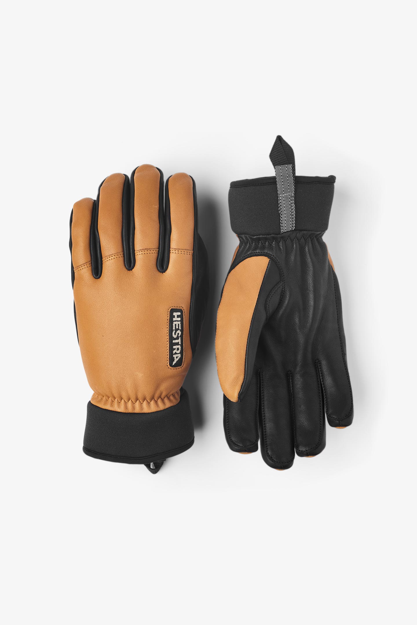 ヘストラ　アーミーレザーウールテリー Army Leather Wool Terry -mitt - Grey | Hestra Gloves