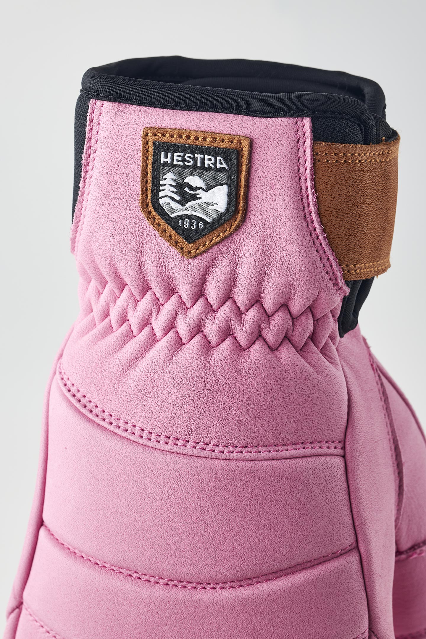 Hestra アプルプロ ミトン ピンク/ブラウン 3002081 WOMENS FALL LINE MITT | フルマークスストア-北欧アウトドア