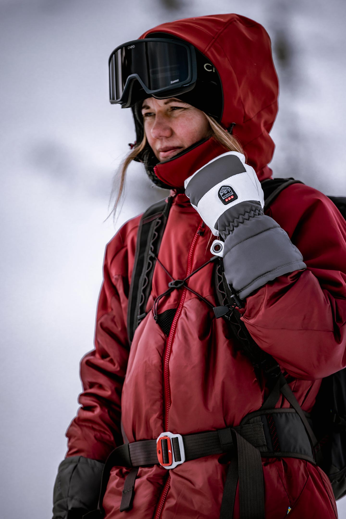 3002701 HEATER GAUNTLET MITT | フルマークスストア-北欧アウトドア