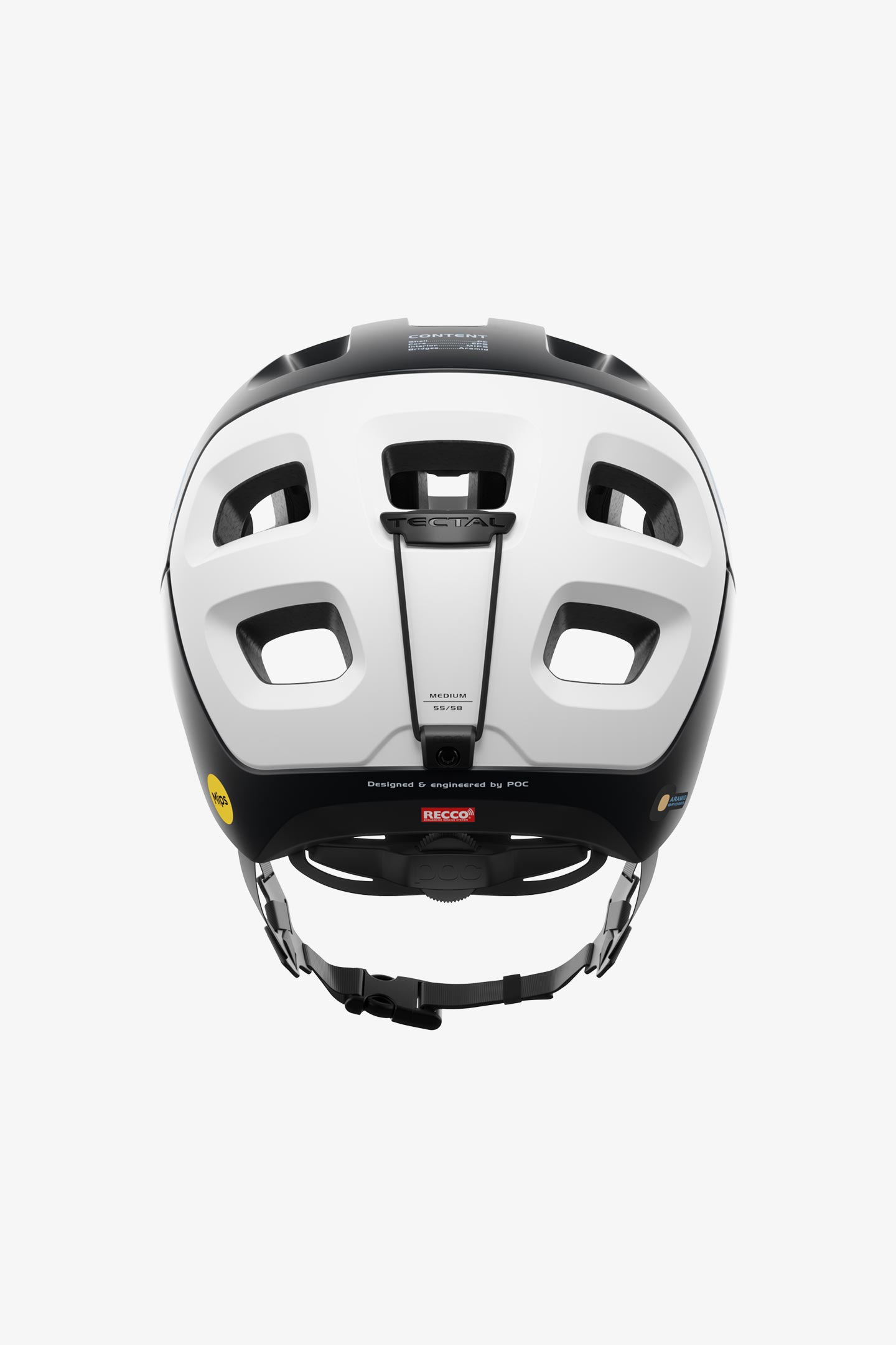 POC Tectal Race ヘルメット Mサイズ ブラック/パープル POC Tectal Race Mips Helmet - Men