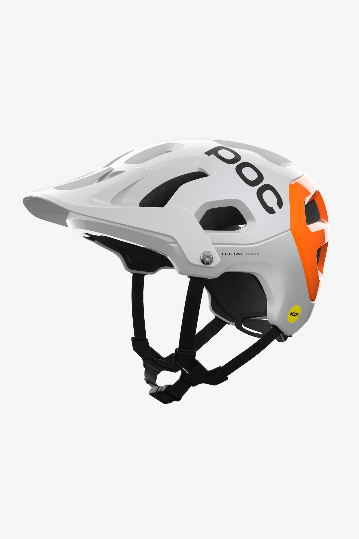 POC Tectal Race ヘルメット Mサイズ ブラック/パープル POC Tectal Race MIPS MTB Helmet - Uranium Black-Sapphire