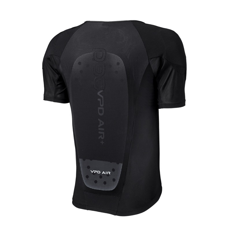 お手頃価格 【ポイントアップ中！】【輸入品・未使用未開封】POC VPD Air+ Tシャツ 背面プロテクター付き マウンテンバイクアーマー 男女兼用  ウラニウム ブラック S