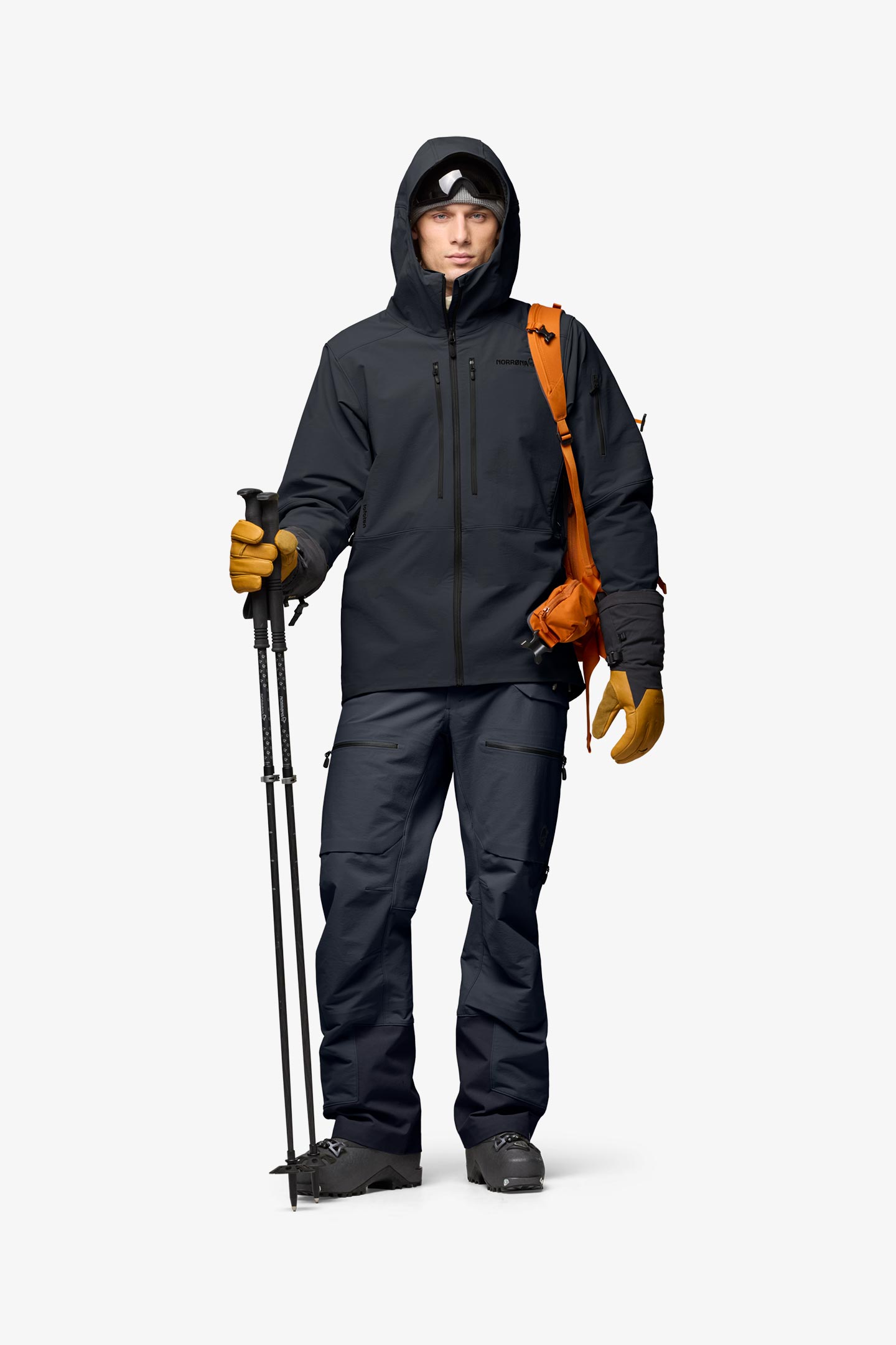 harlaut M ウェア ブラック　フリースキー lofoten flex1 Jacket (M) | フルマークスストア-北欧アウトドア用品