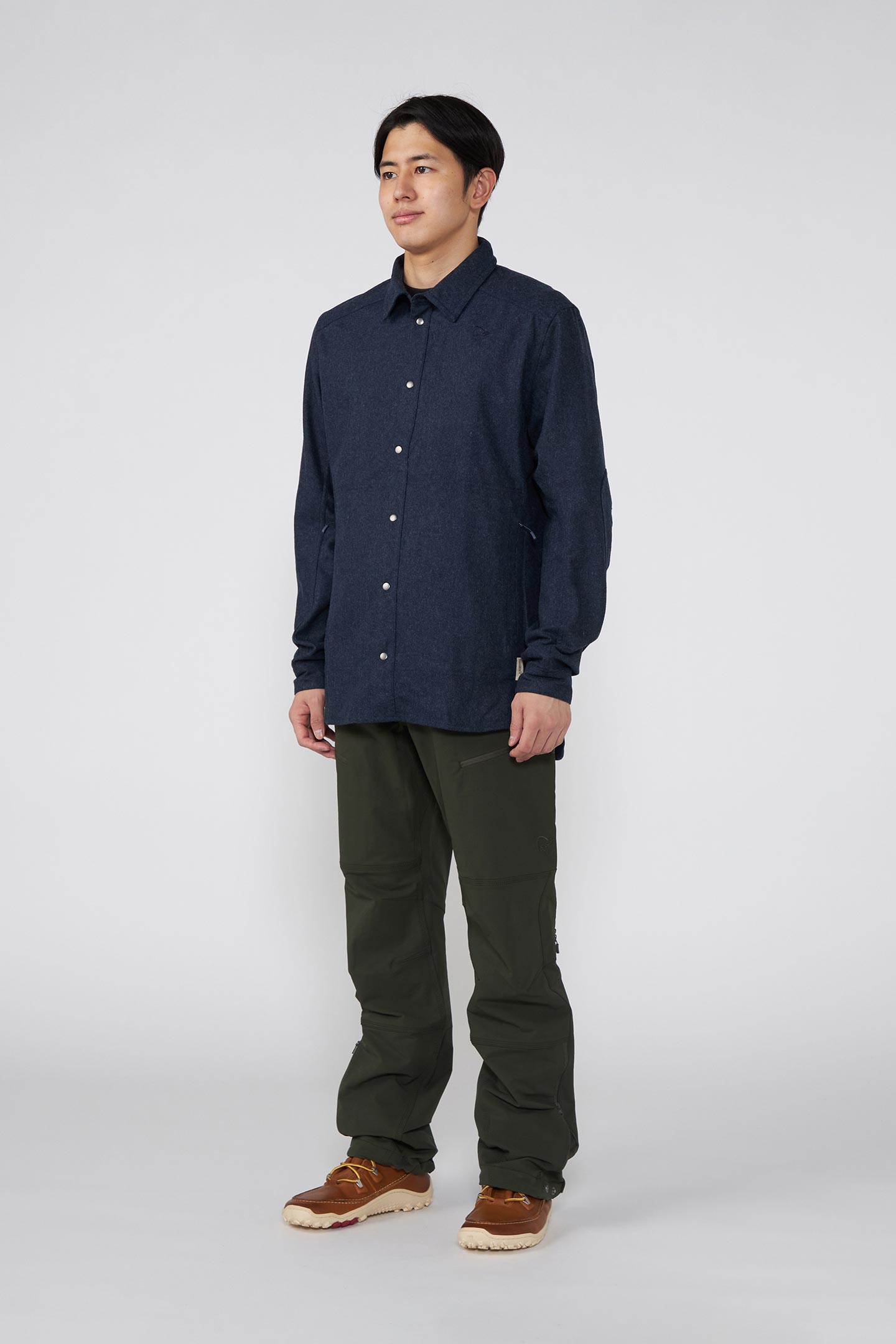 tamok wool plain Shirt (M) | フルマークスストア-北欧アウトドア用品