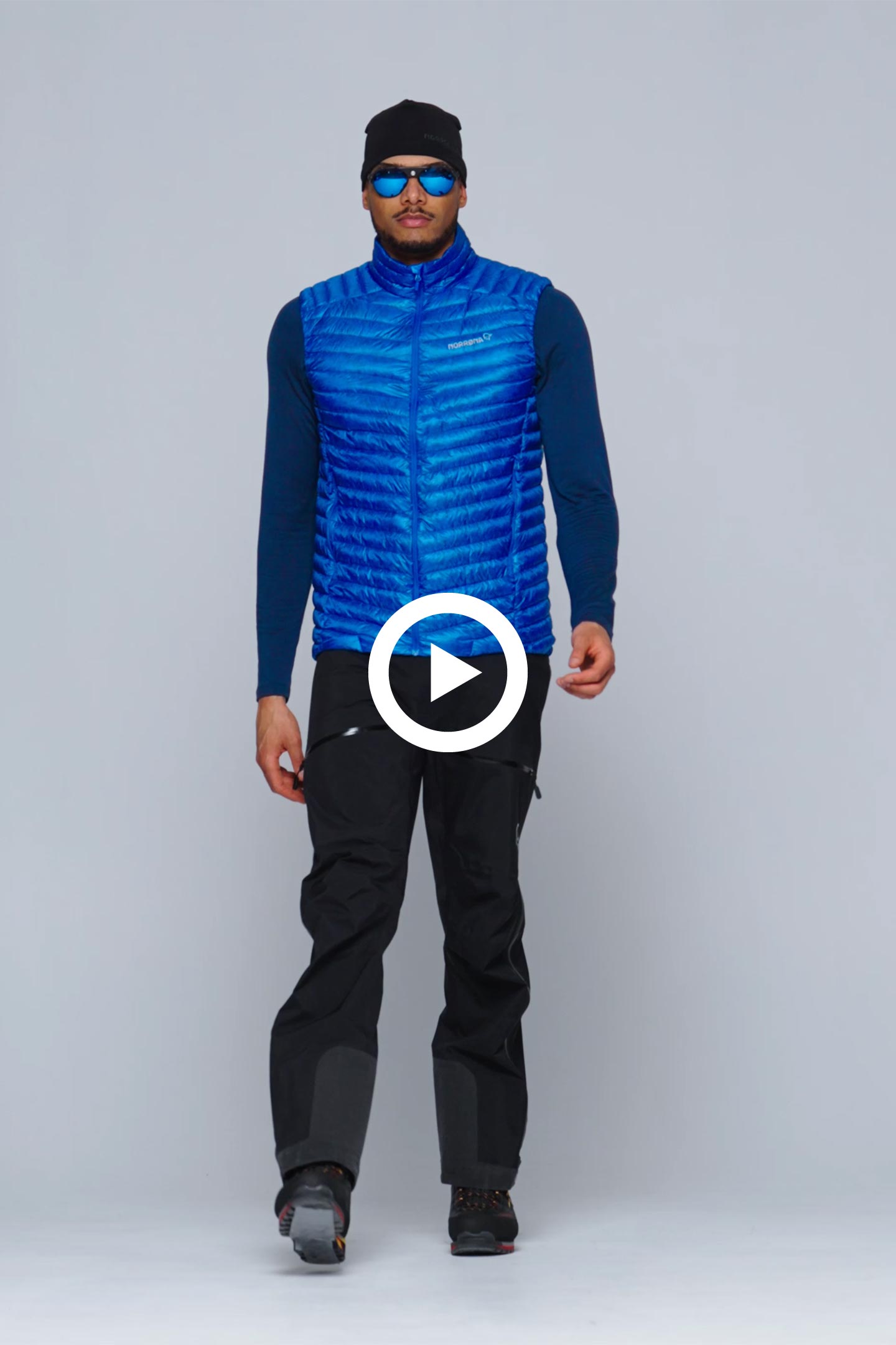 trollveggen superlight down800 Vest (M) | フルマークスストア-北欧