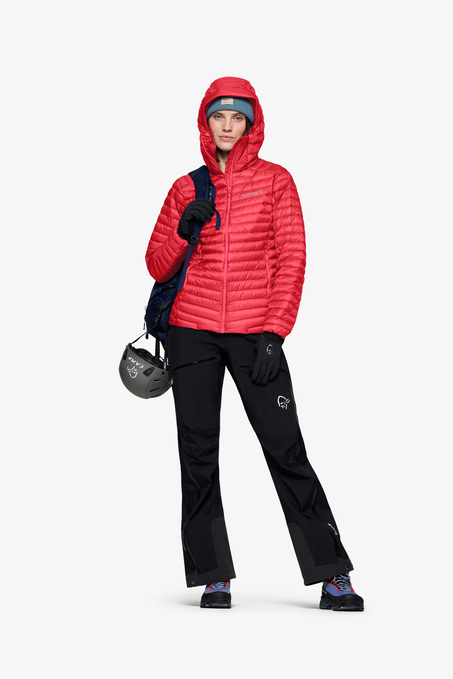 trollveggen superlight down800 Hood (W) | フルマークスストア-北欧