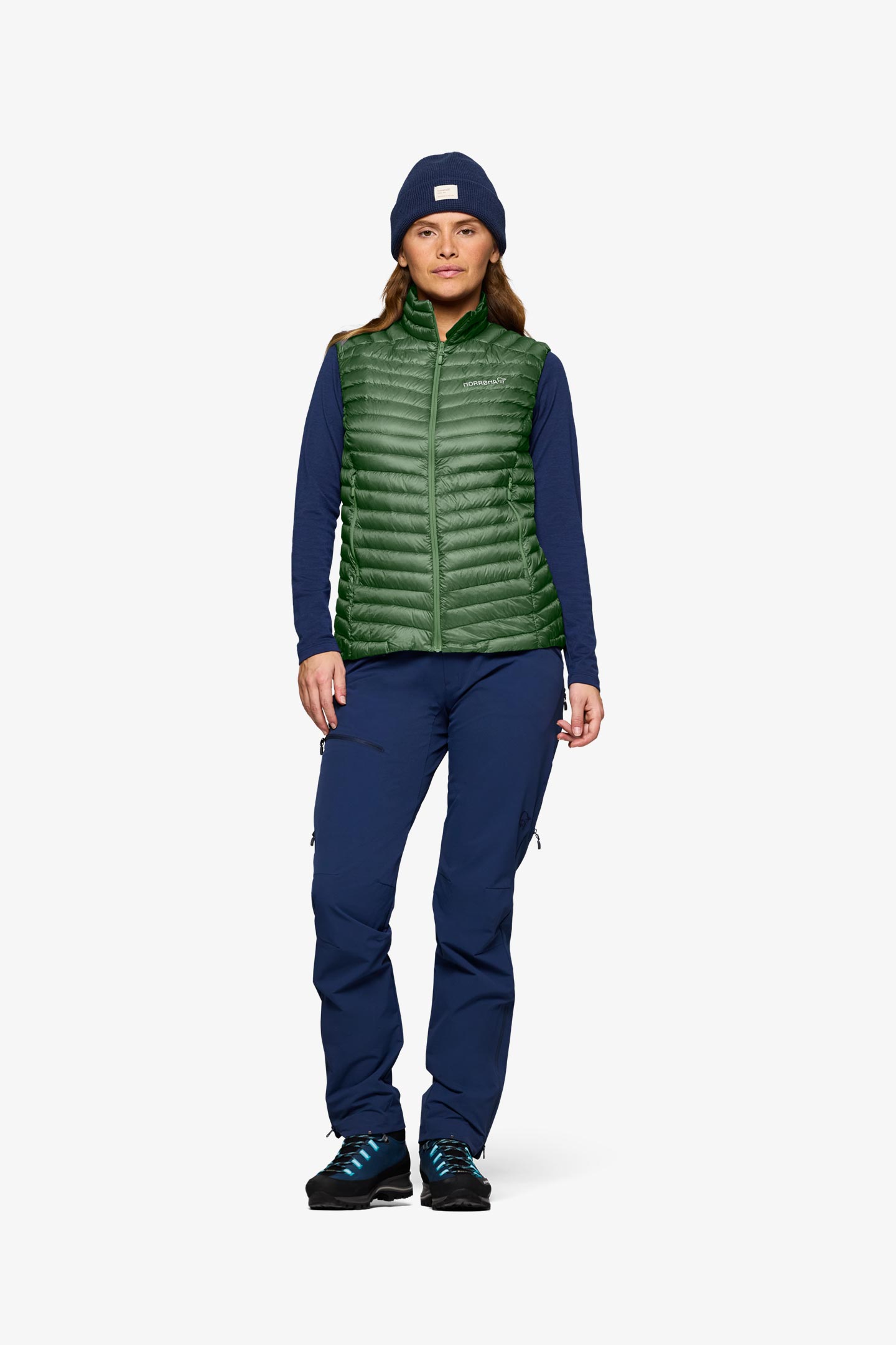 trollveggen superlight down800 Vest (W) | フルマークスストア-北欧