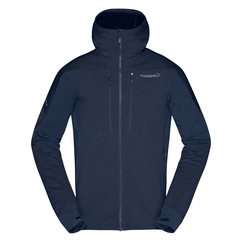 trollveggen Powerstretch Pro Zip Hood  (M)