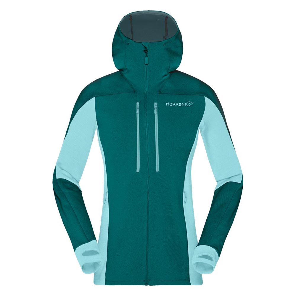 trollveggen Powerstretch Pro Zip Hood  (W)