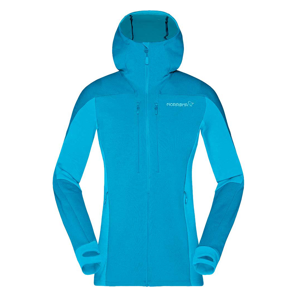 trollveggen Powerstretch Pro Zip Hood  (W)