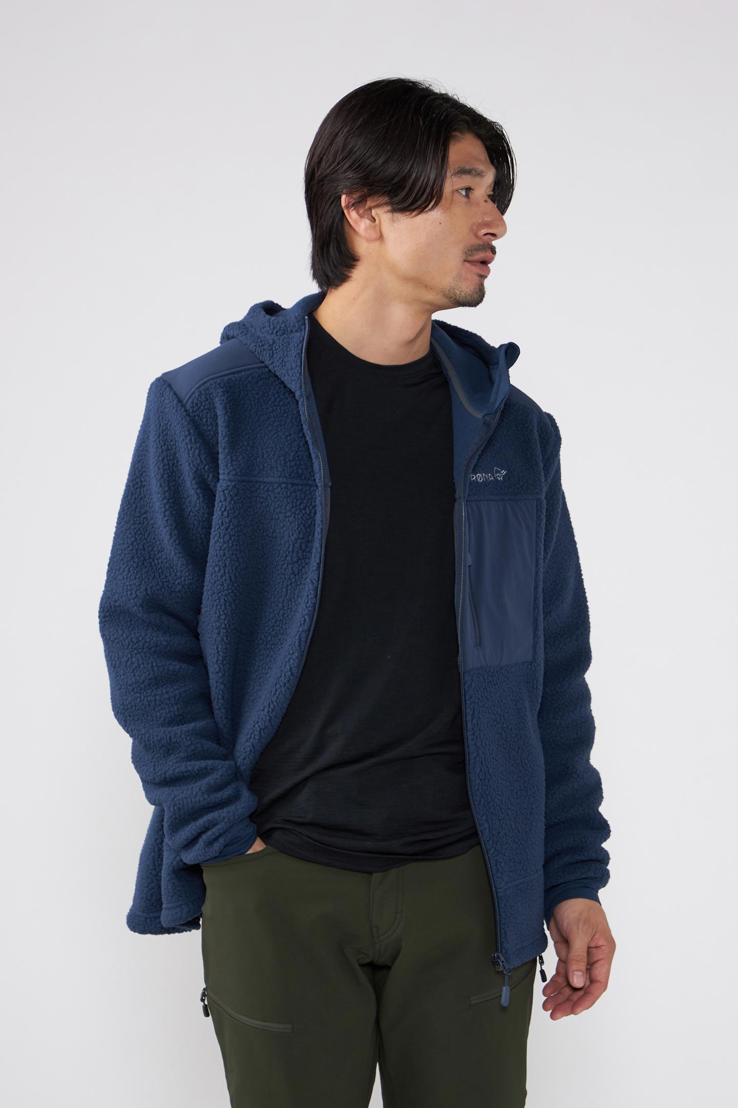 trollveggen warm3 Zip hood (M) | フルマークスストア-北欧アウトドア