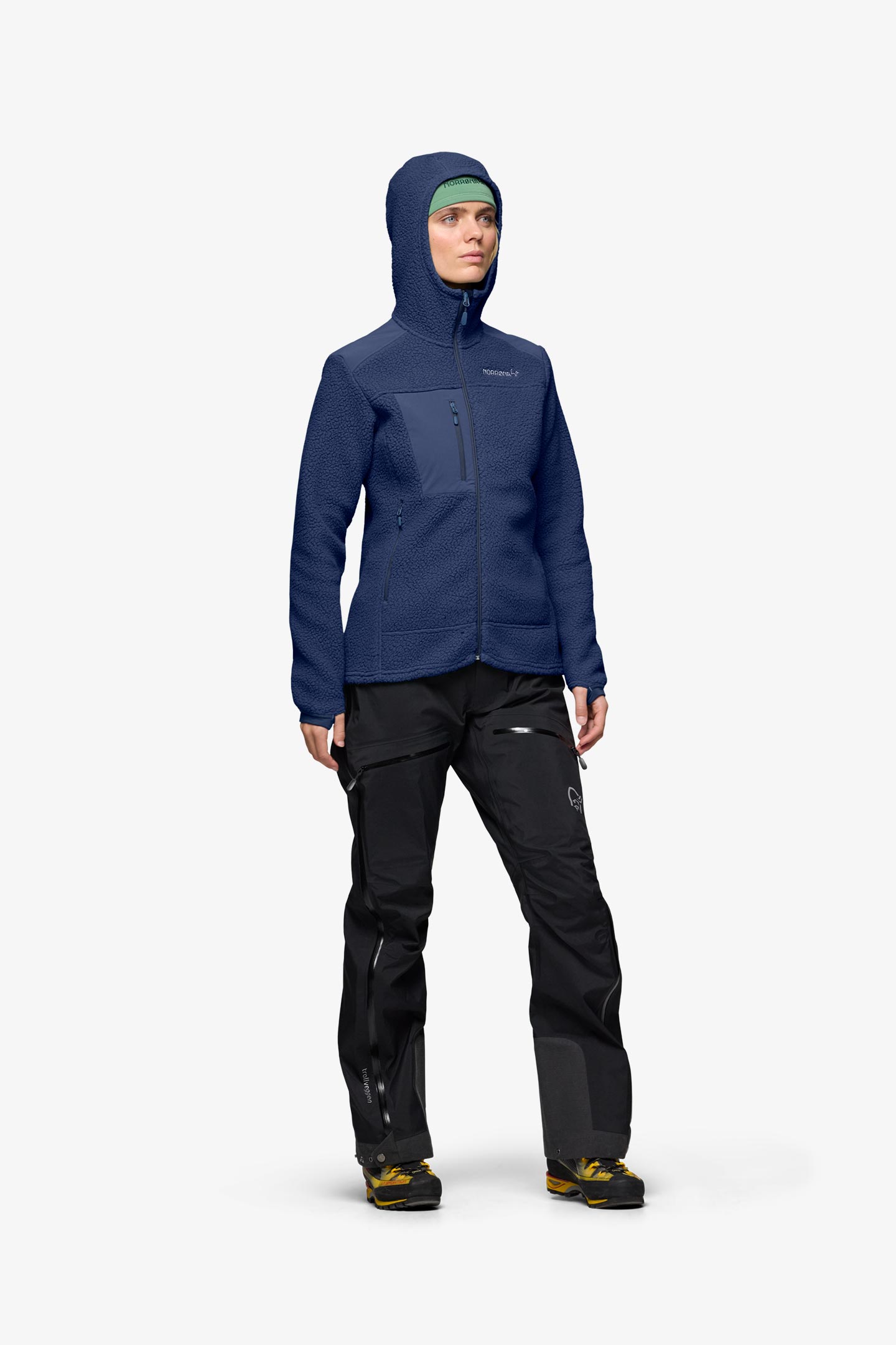 trollveggen warm3 Zip hood (W) | フルマークスストア-北欧アウトドア