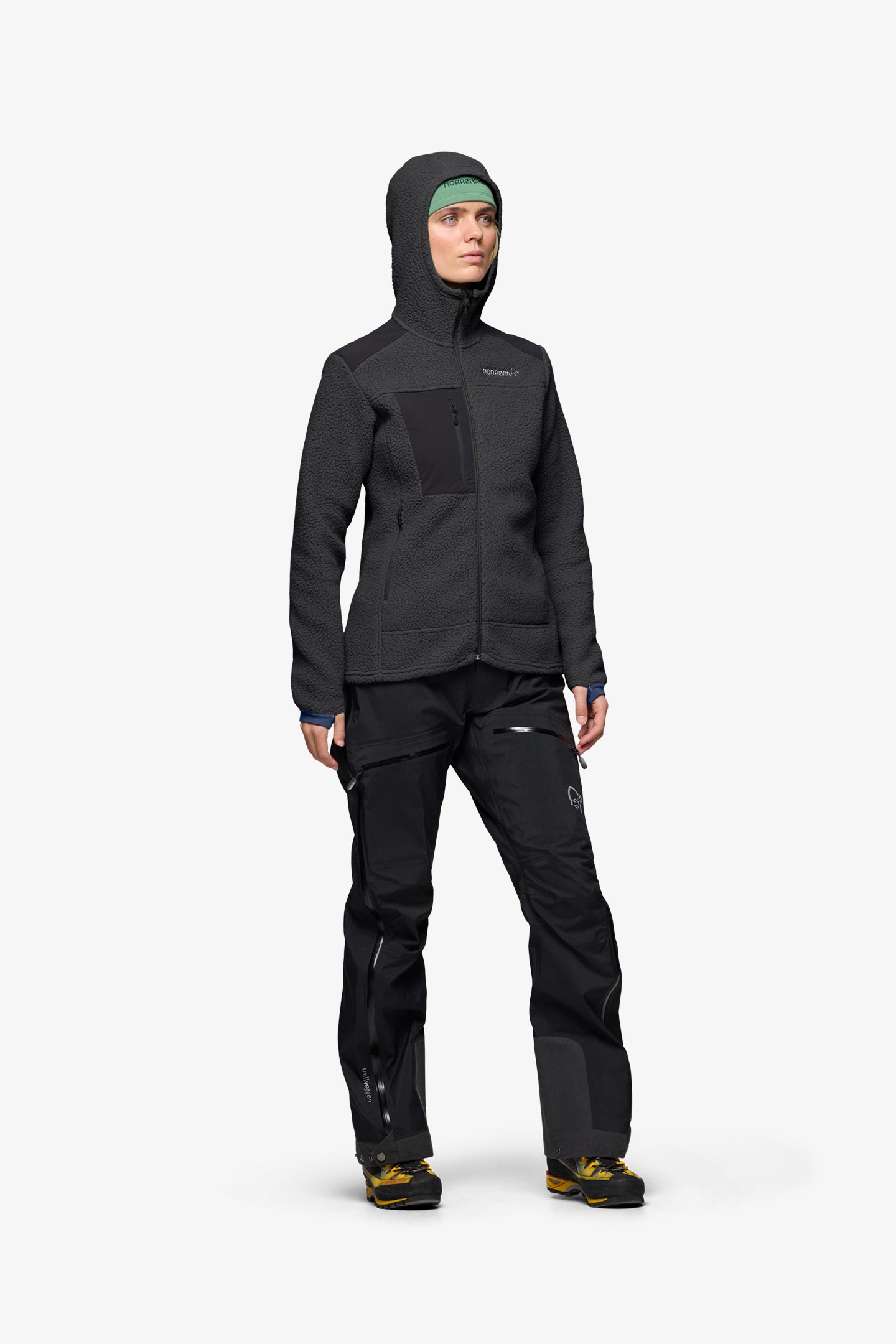 trollveggen warm3 Zip hood (W) | フルマークスストア-北欧アウトドア