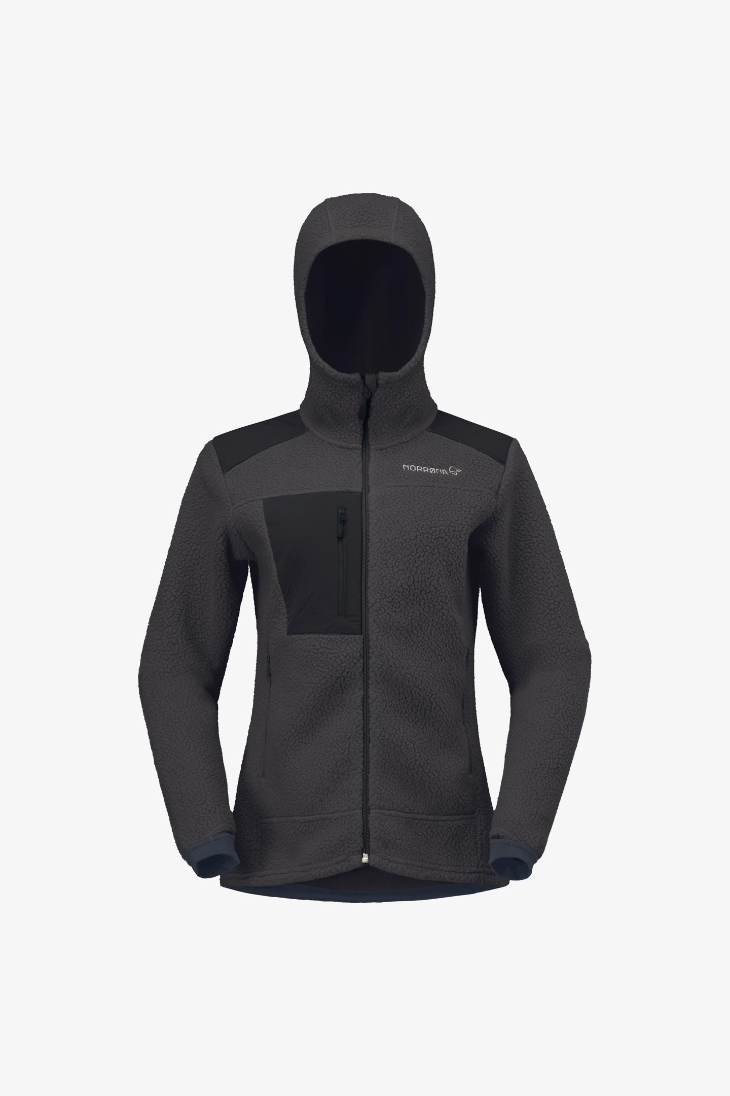 trollveggen warm3 Zip hood (W) | フルマークスストア-北欧アウトドア 