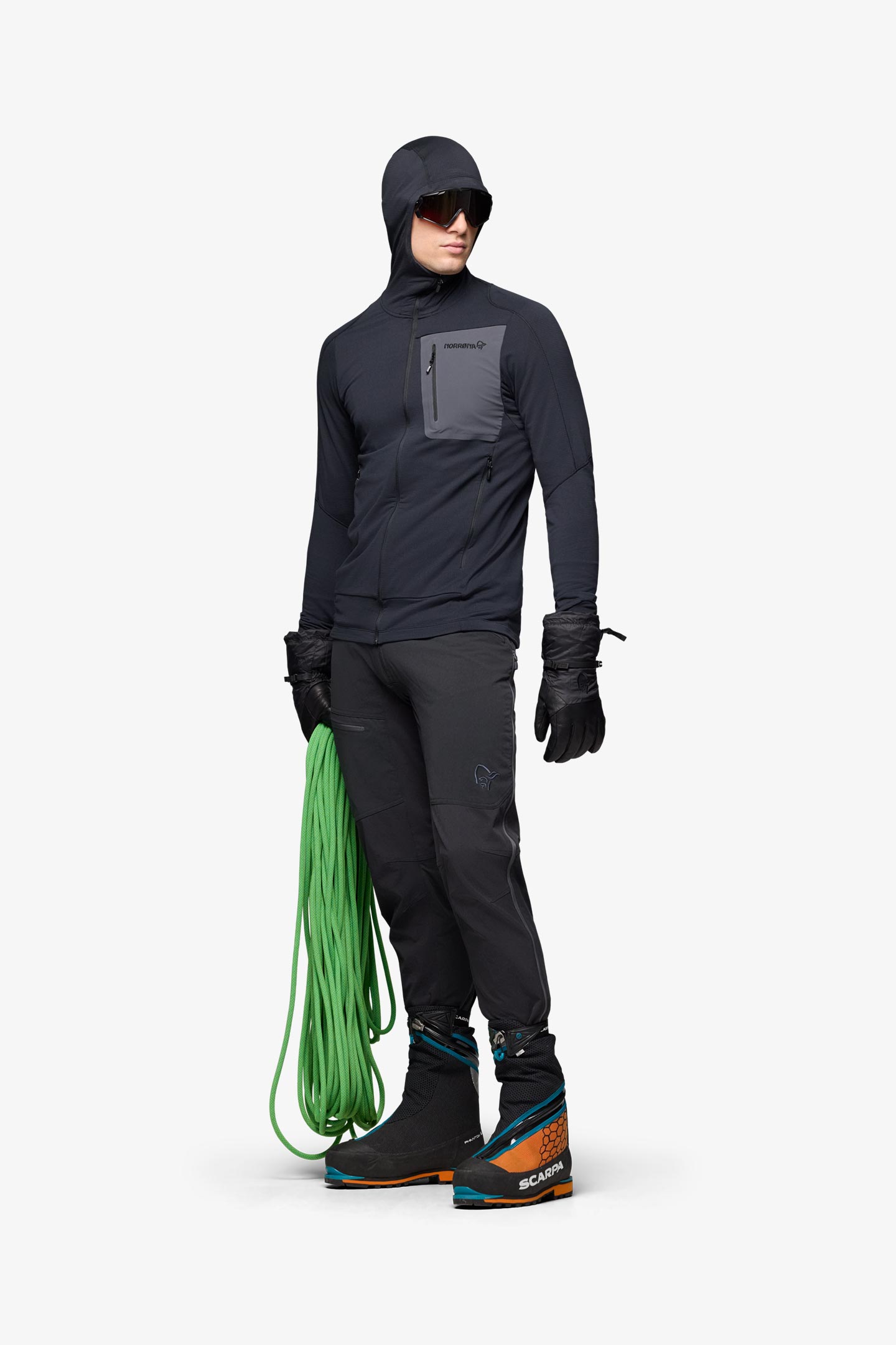 ノローナ NORRONA  falketind Power Grid Hood (M) falketind Power Grid Hood (M) | フルマークスストア-北欧アウトドア