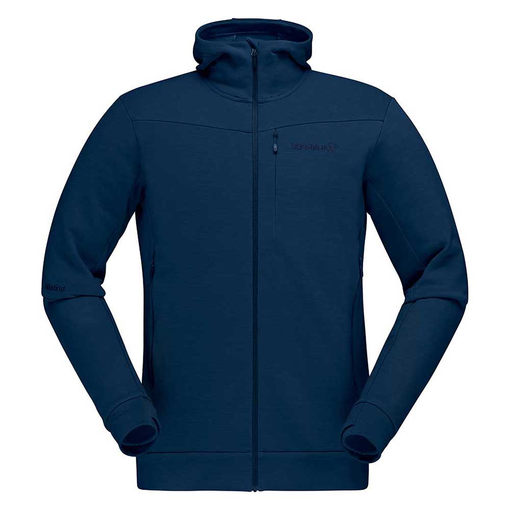 falketind warmwool2 Stretch Zip Hood (M)