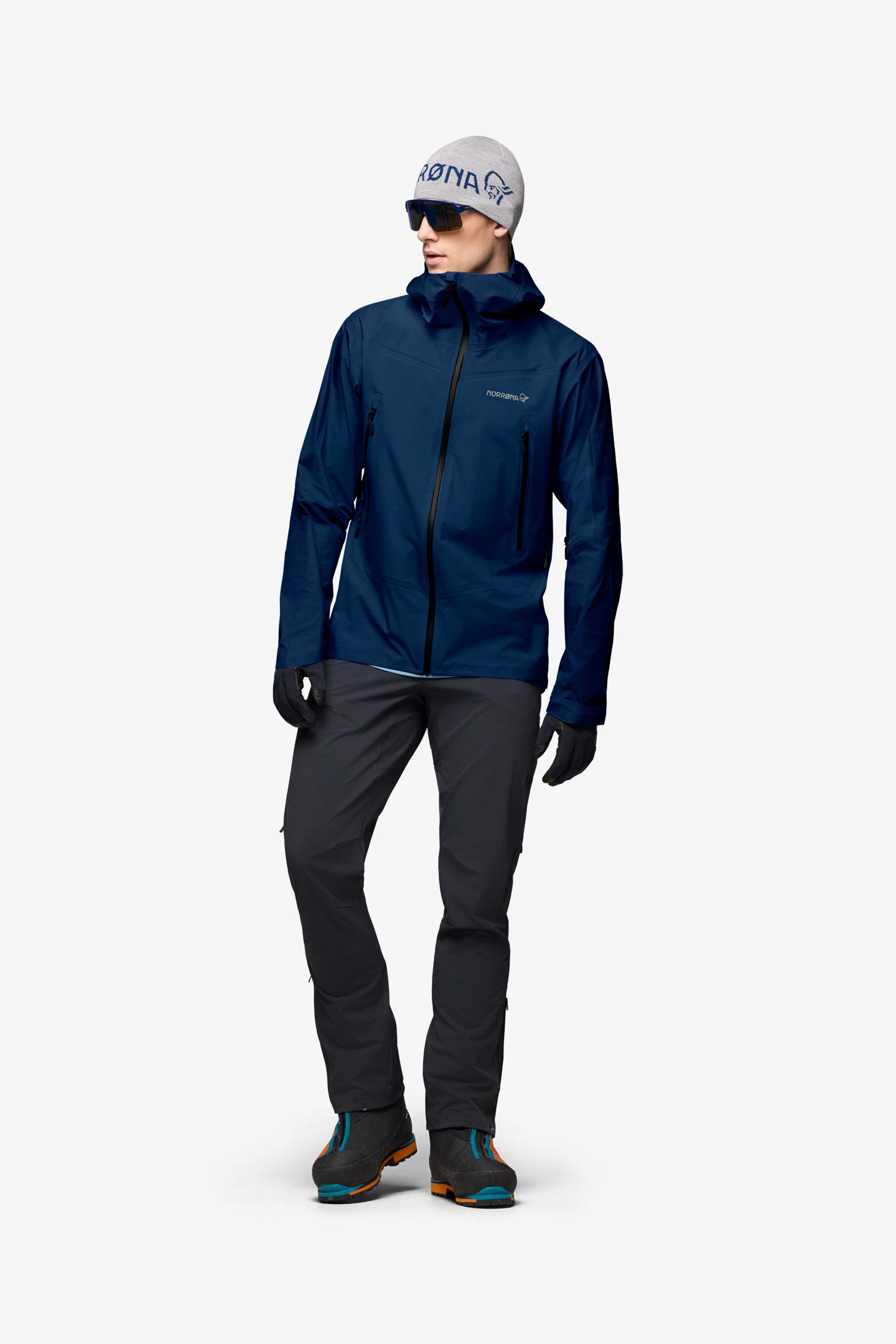 ノローナ　falketind goretex ジャケット Falketind Gore-Tex Jacket in Indigo Night ~ Windthrow