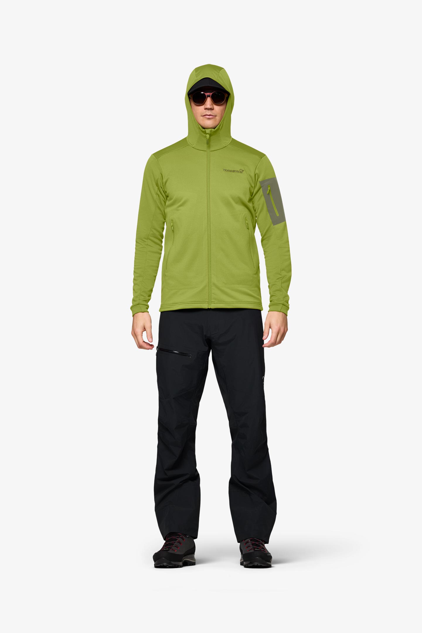 falketind warm2 stretch Hood (M) | フルマークスストア-北欧