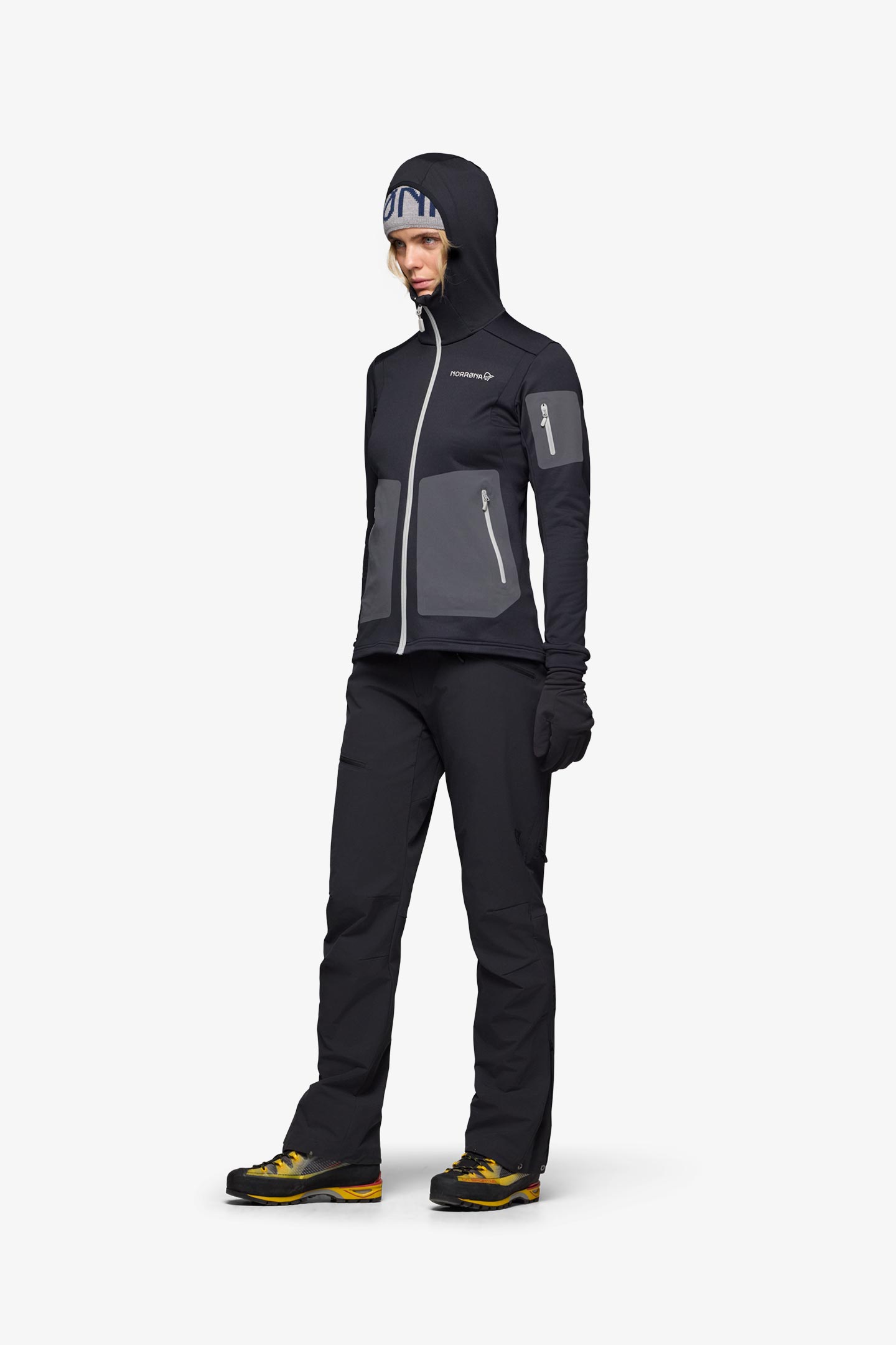 falketind warm2 stretch Hood (W) | フルマークスストア-北欧