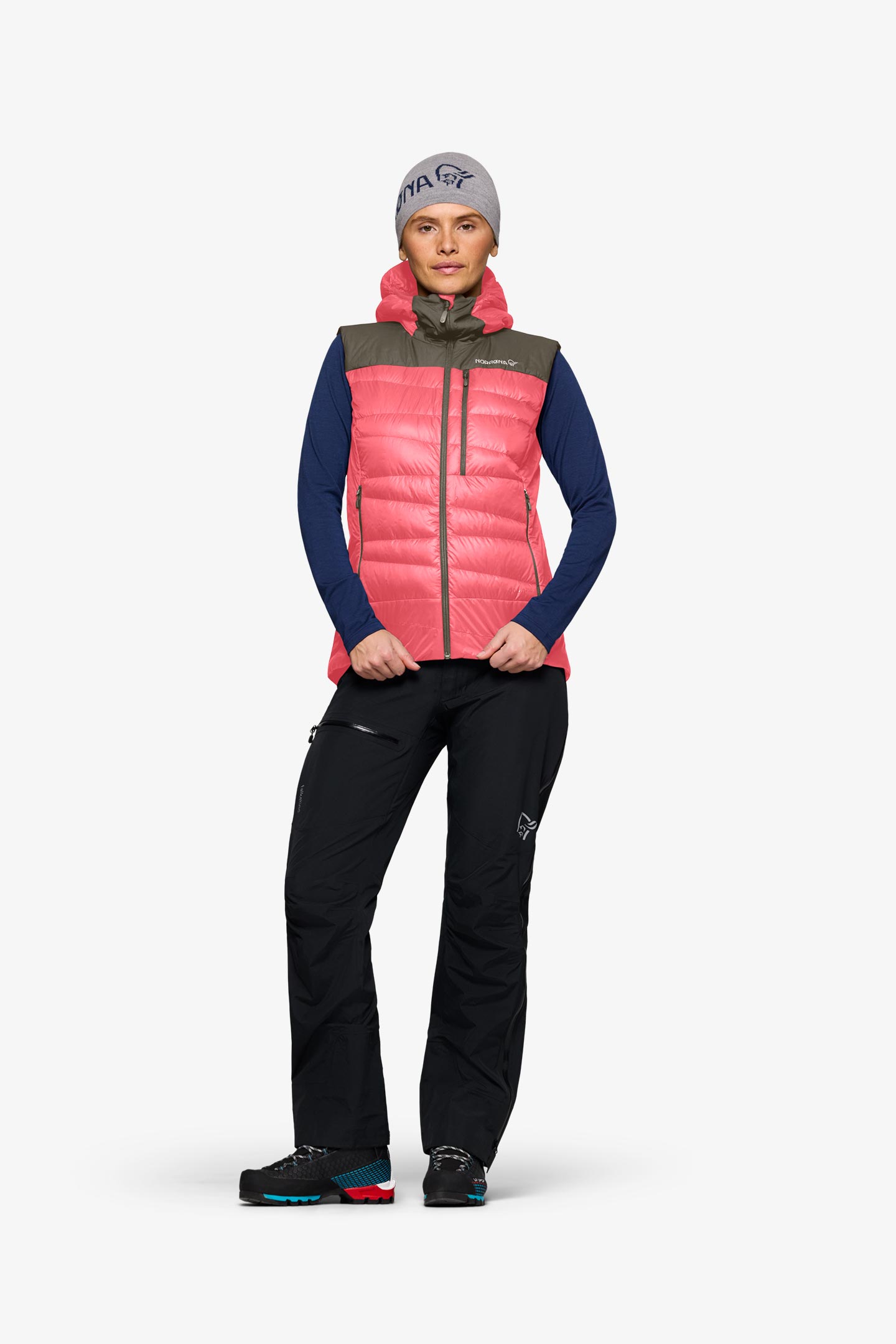 falketind down750 Vest (W) | フルマークスストア-北欧アウトドア用品