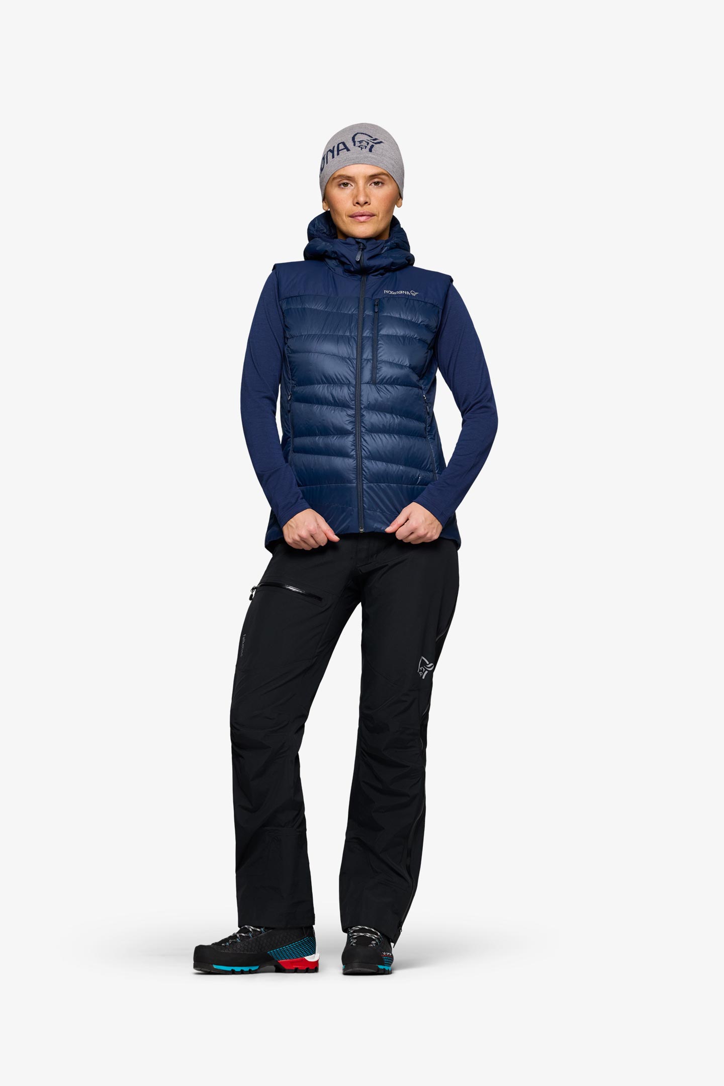 falketind down750 Vest (W) | フルマークスストア-北欧アウトドア用品