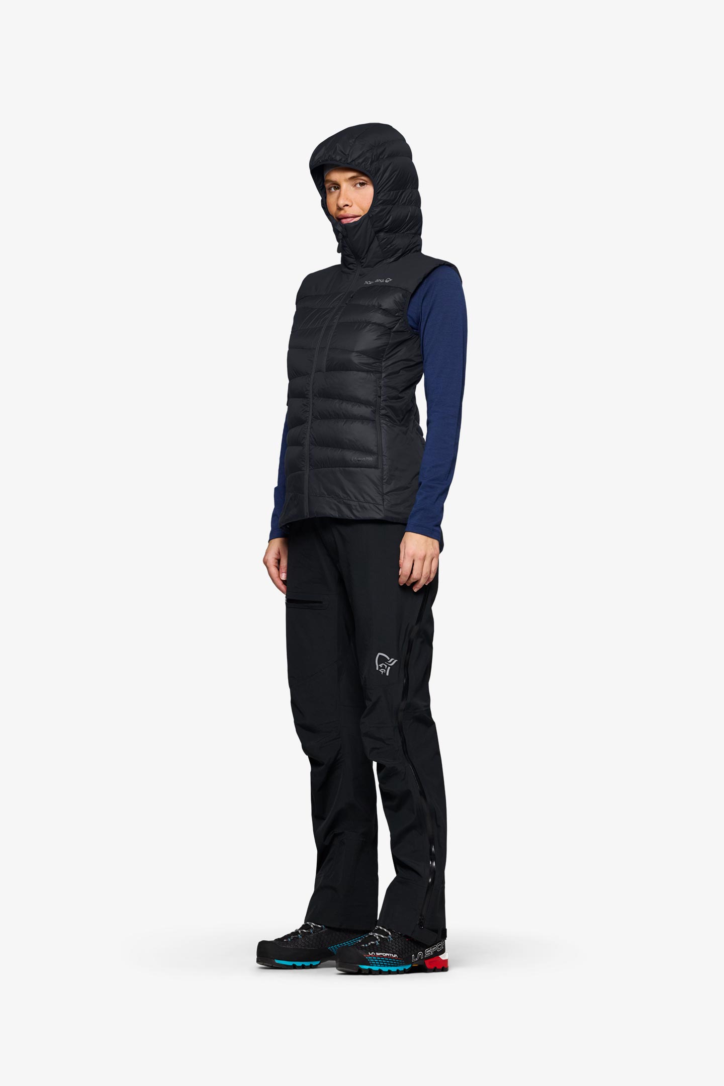 falketind down750 Vest (W) | フルマークスストア-北欧アウトドア用品
