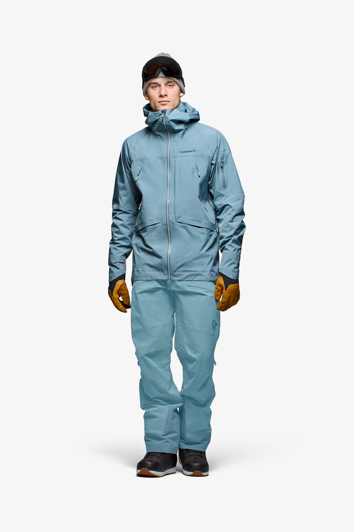 NORRONA ノローナ　ゴアテックス140センチ　スキーウェア　ブルー lofoten Gore-Tex Jacket (M) | フルマークスストア-北欧