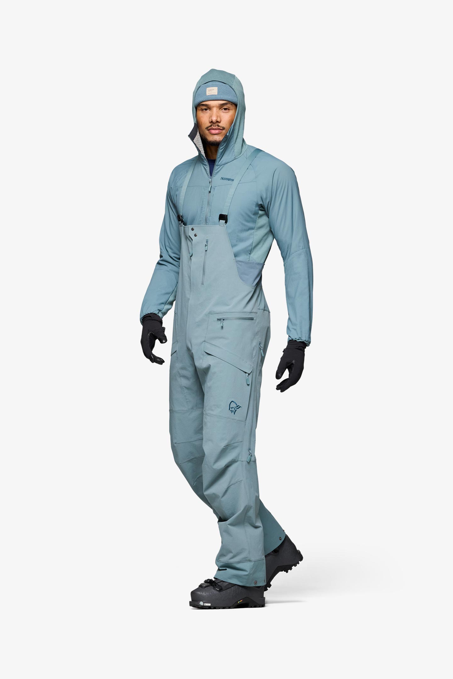 NORRONA More Flex 1 BiB スノボードウェア メンズ Norrøna møre flex1 Bibs for men - Norrøna®