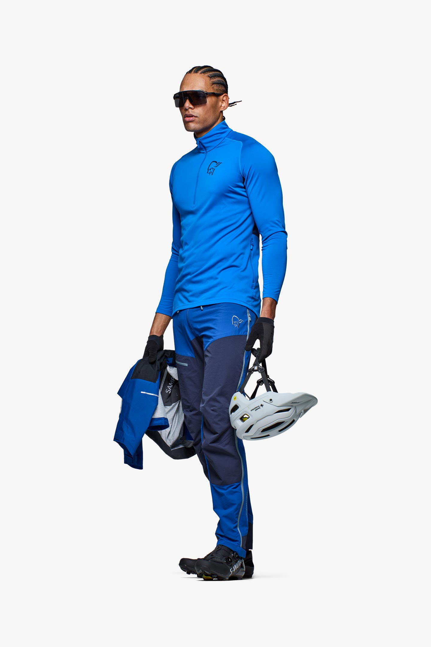 【新品未着用】MEER. AMERICAN SLEEVE FLARE TOP Mizuno×Ameri SHEER DOCKING LONG SLEEVE TOPS