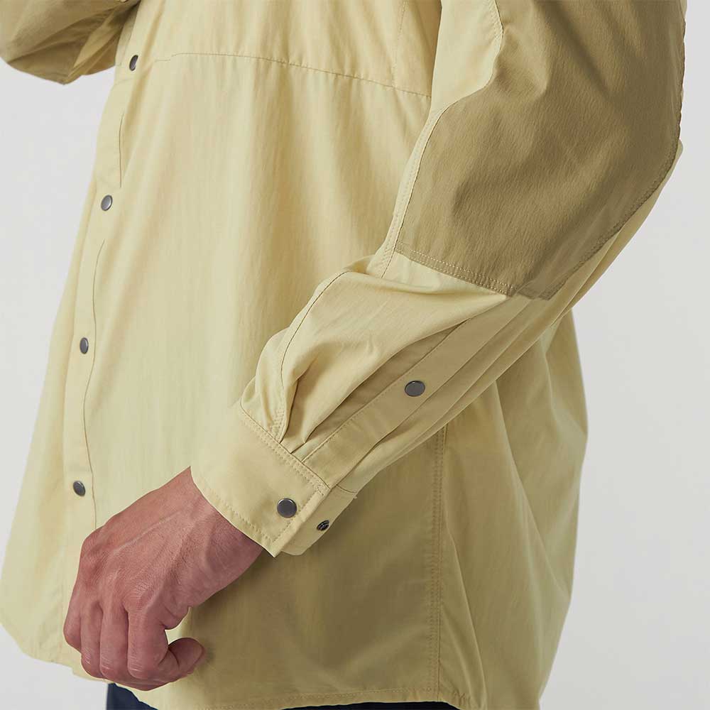 極美品 マークアンドロナ サマーニット風モックネックシャツ シルク混 ゴルフ モックネック・Tシャツ（メンズ）｜MARK ＆ LONA マーク