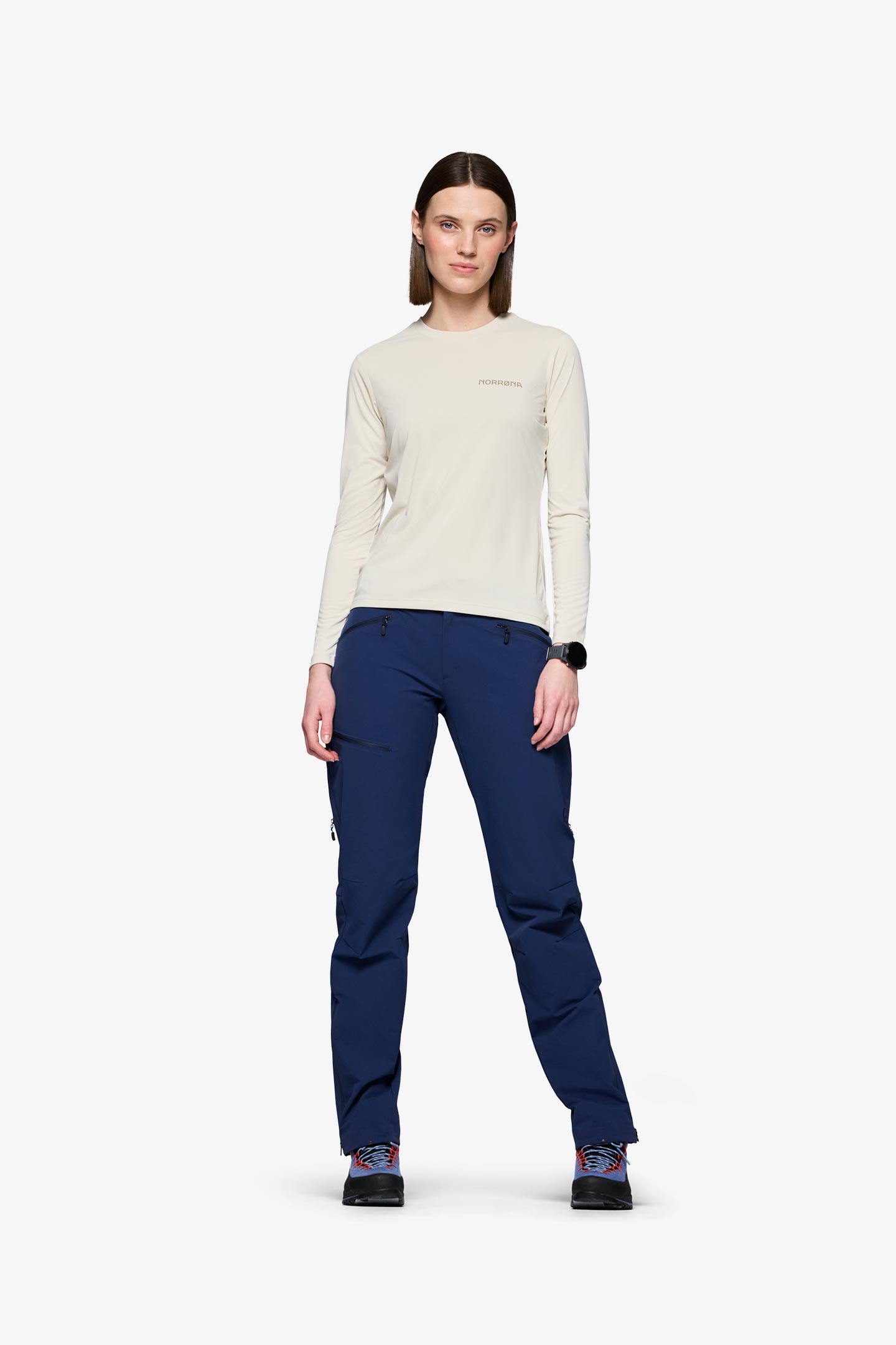 femund tech Long sleeve (W) | フルマークスストア-北欧アウトドア