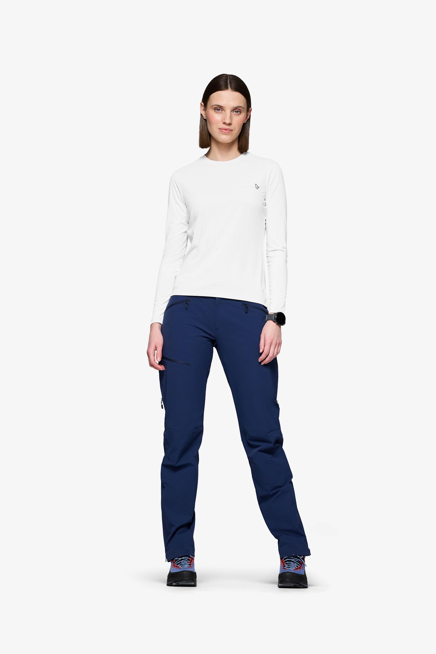 アンファッジ ブルーグレー スノーボードウェア 女性用 アンファッジ