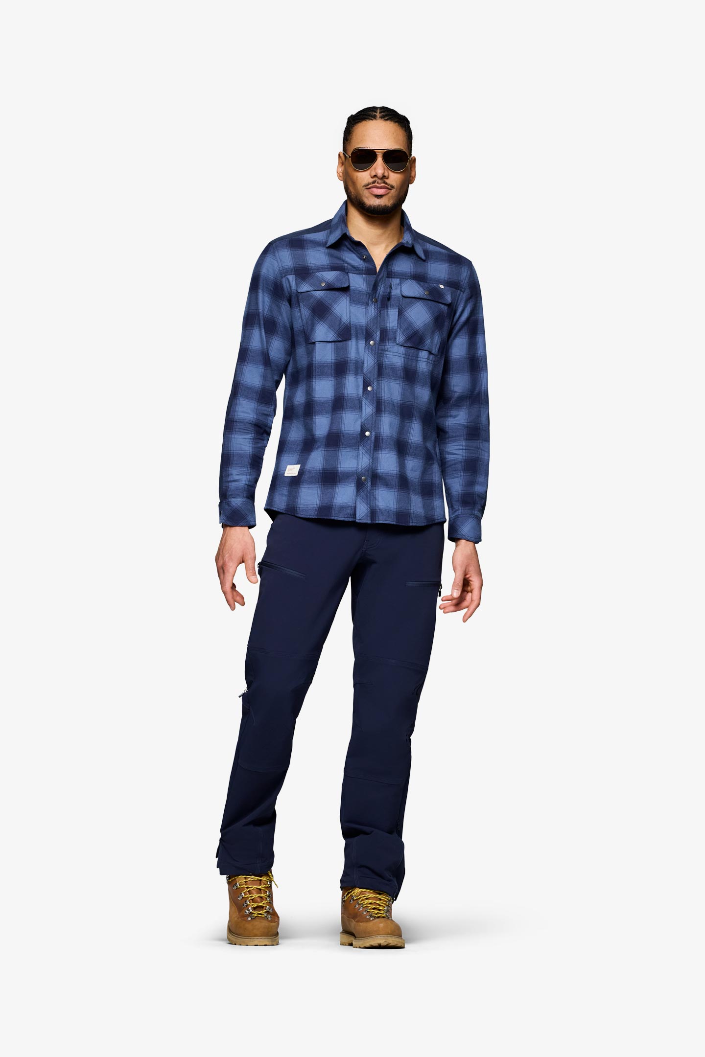 【極美品】マークアンドロナ ロゴプレート リブスリットシャツ 半袖 XLサイズ 極美品】マークアンドロナ ロゴプレート リブスリットシャツ