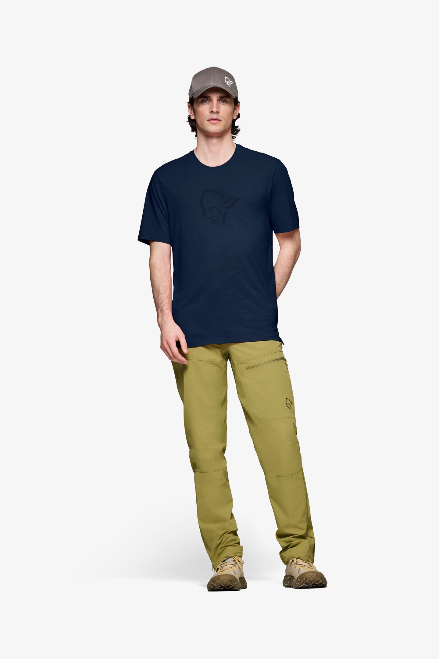 ノローナ メンズ シーボットン イコライザー テック ロングスリーブ Lサイズ skibotn equaliser tech Long sleeve (M) | フルマークスストア