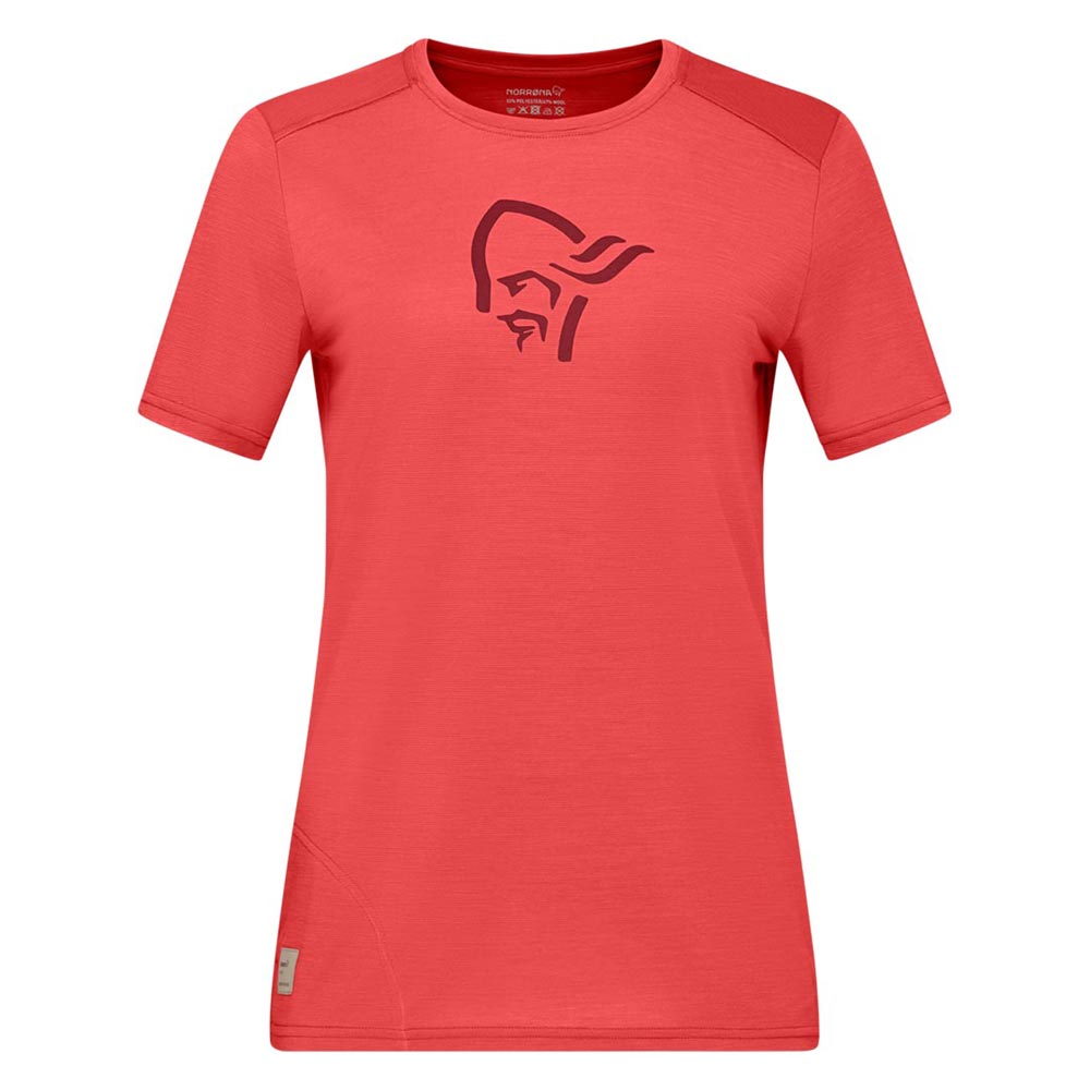 売れ筋商品|||ノローナ カットソー トップス レディース Femund Equaliser Merino T-Shirt - Women's Indigo Night femund equaliser merino T- Shirt (W) | フルマークスストア