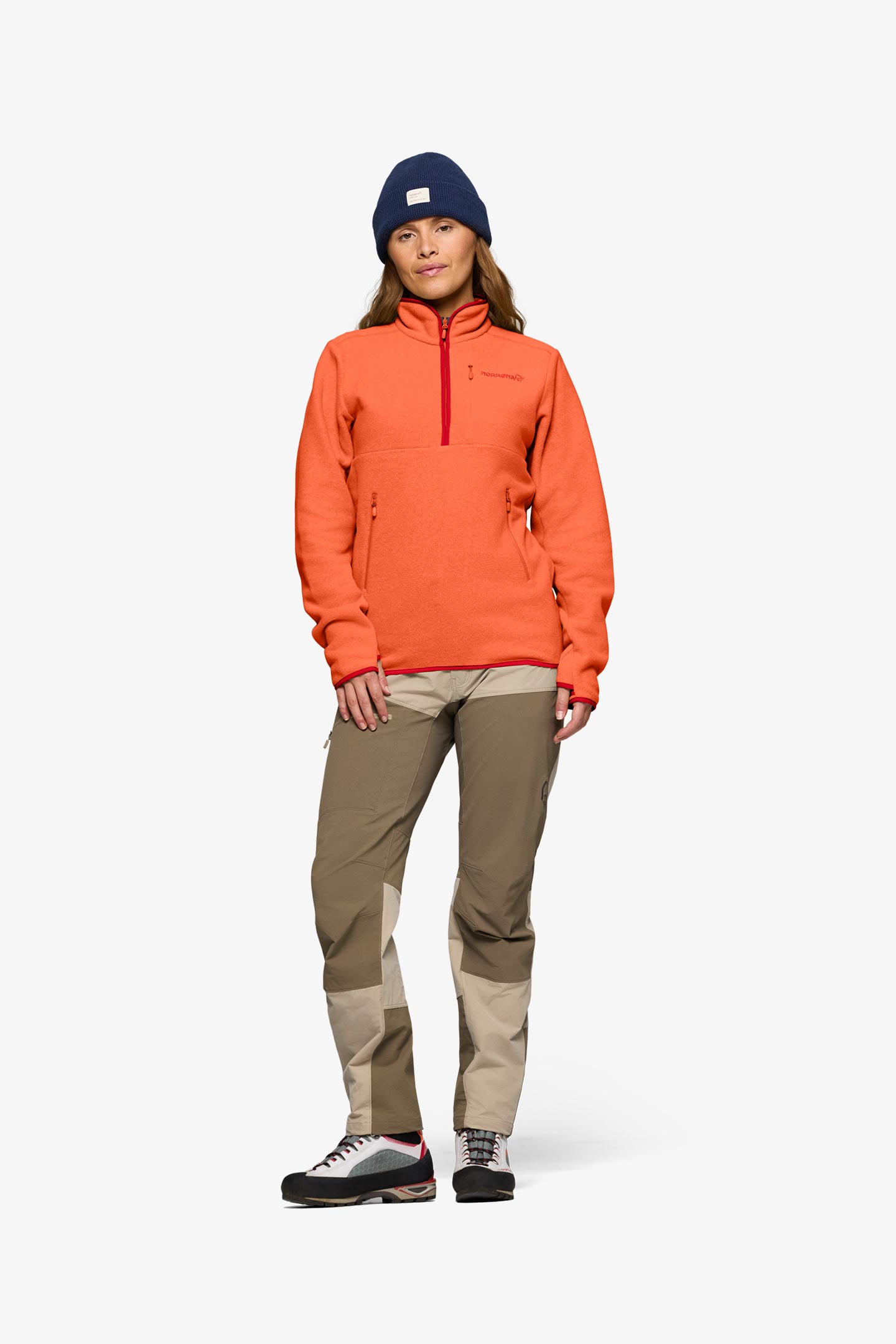 femund warm2 Zip Neck (M/W) | フルマークスストア-北欧アウトドア