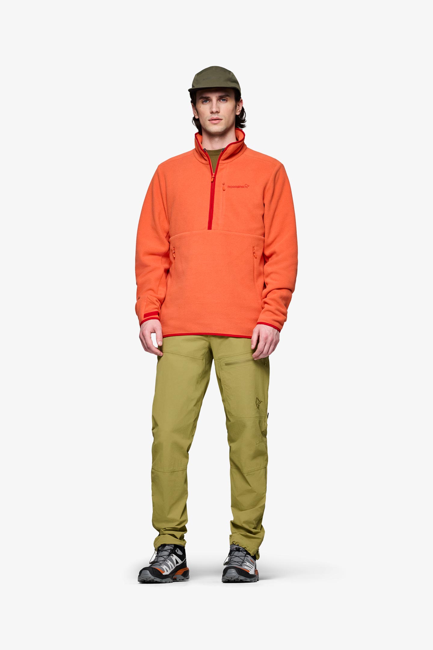 femund warm2 Zip Neck (M/W) | フルマークスストア-北欧アウトドア