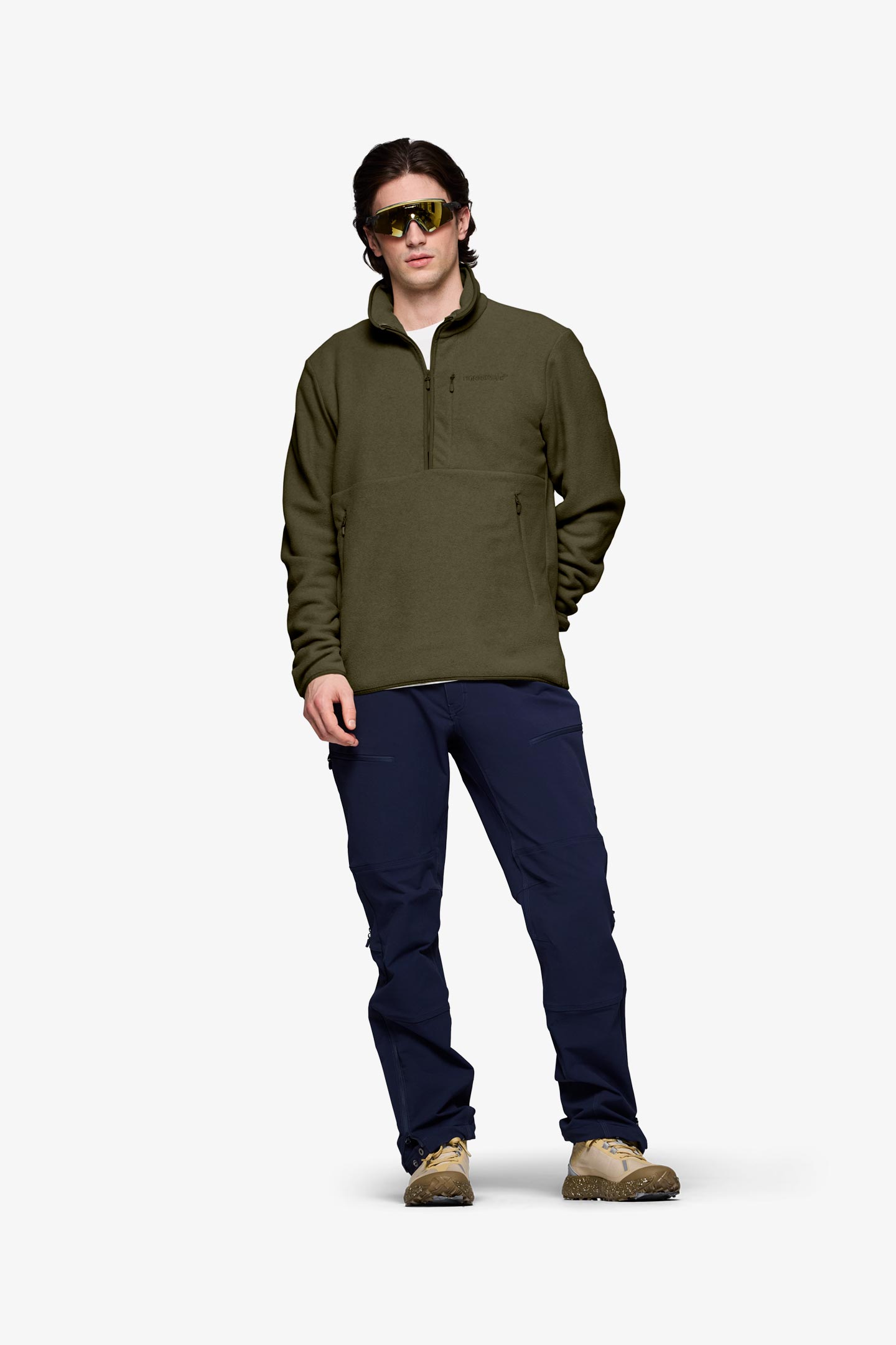 femund warm2 Zip Neck (M/W) | フルマークスストア-北欧アウトドア