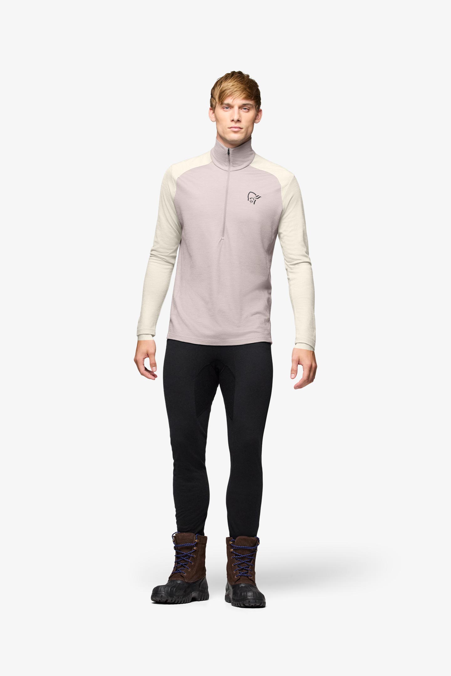 femund pureull Zip Neck (M) | フルマークスストア-北欧アウトドア