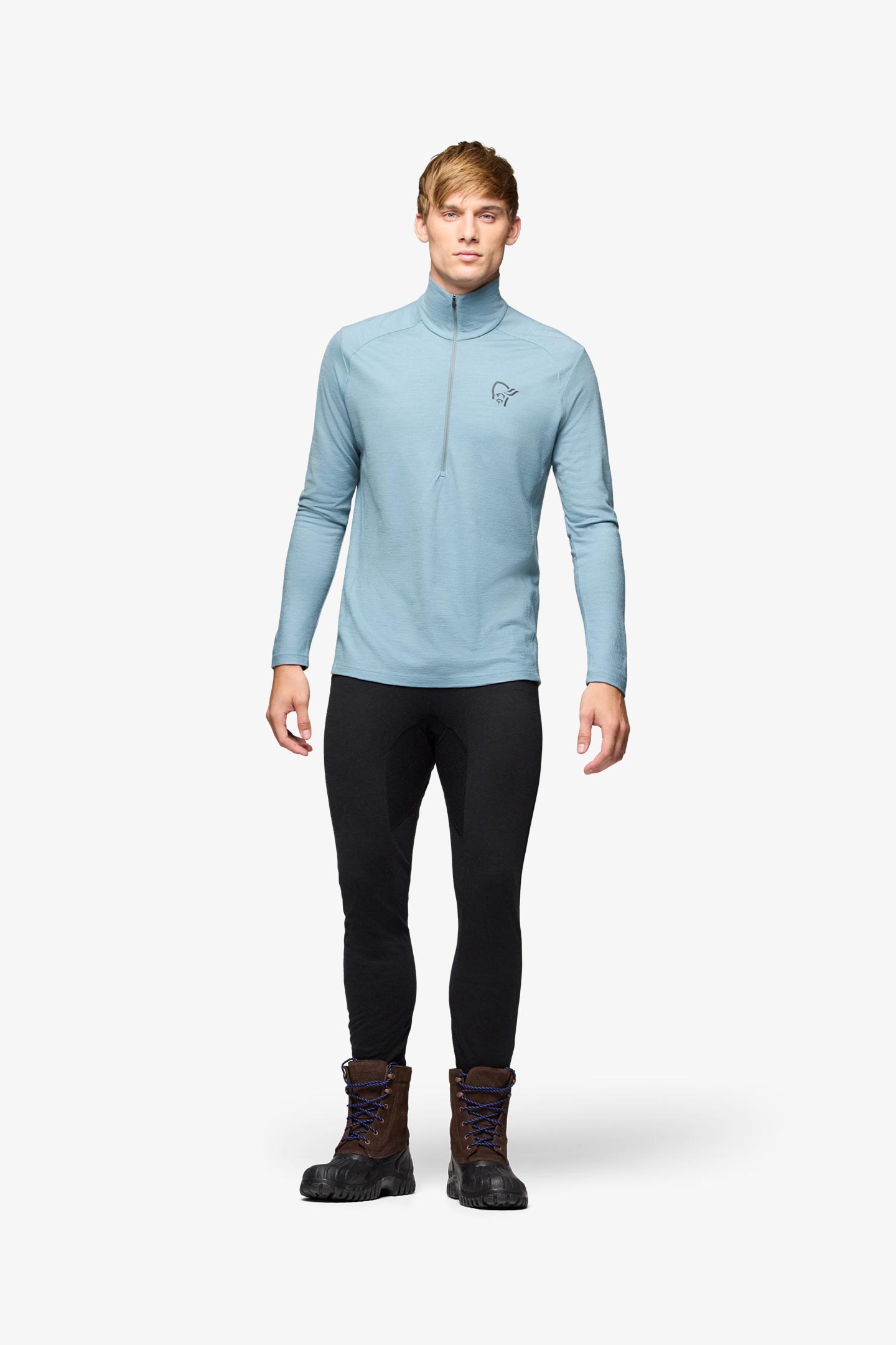 femund pureull Zip Neck (M) | フルマークスストア-北欧アウトドア