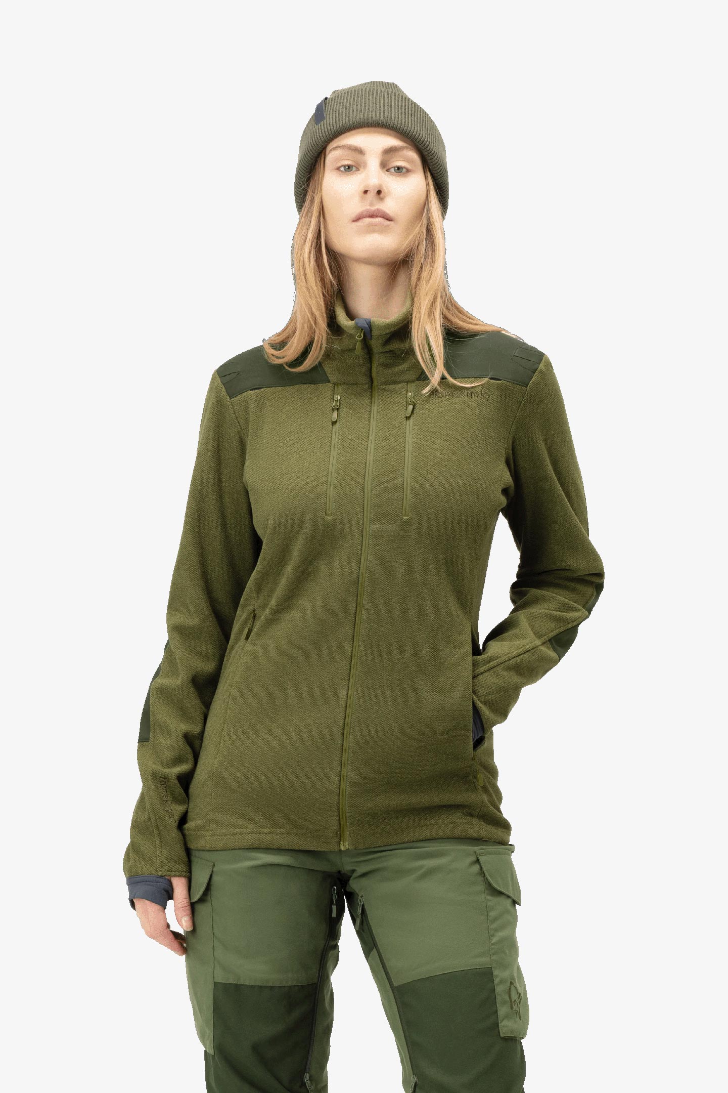 マーク＆ロナ W CAMO KNIT FULL OPEN OUTER ジャケット マーク＆ロナ W CAMO KNIT FULL OPEN OUTER ジャケット MARK