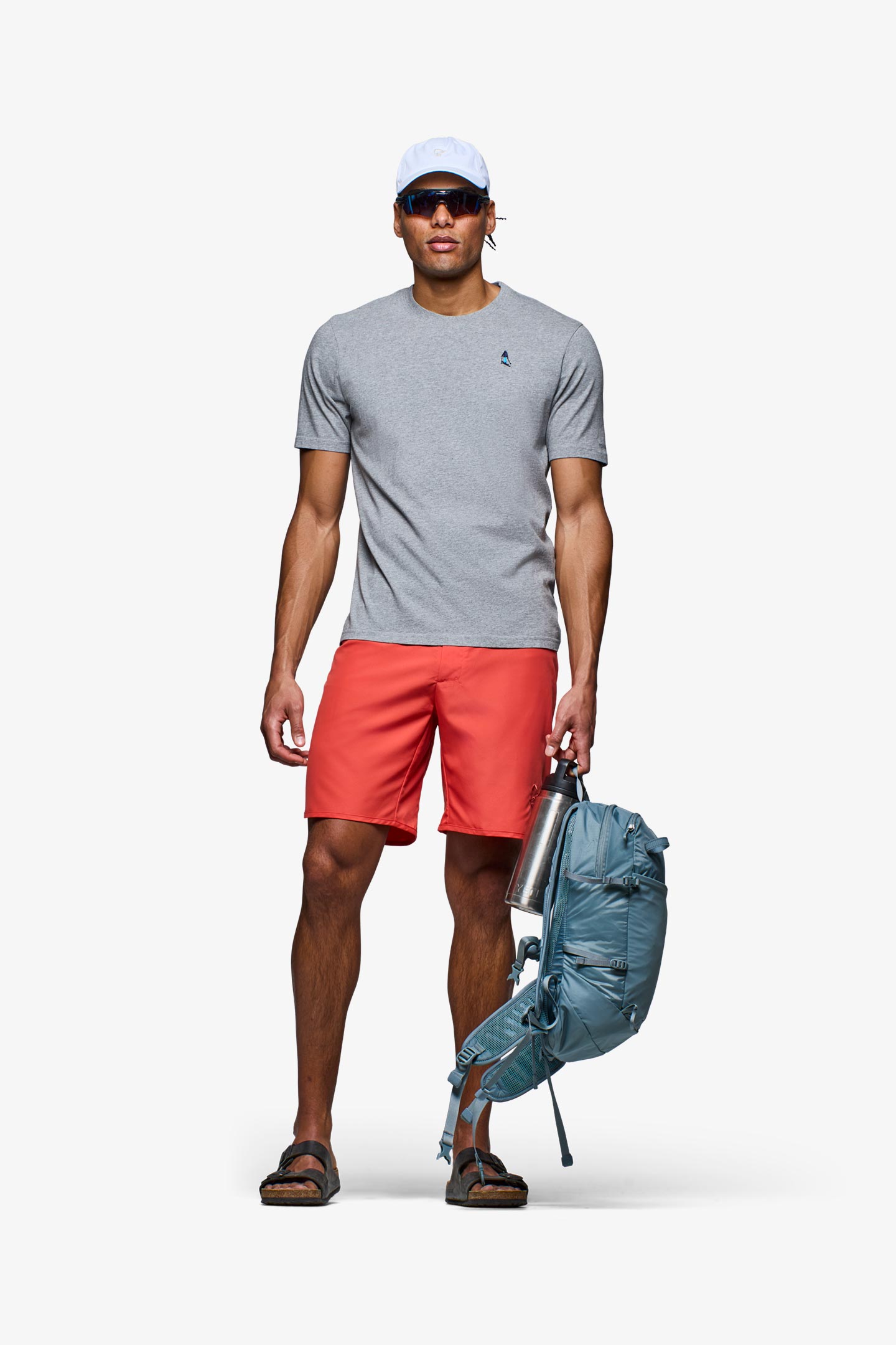 29 cotton activity embroidery T-Shirt (M) | フルマークスストア