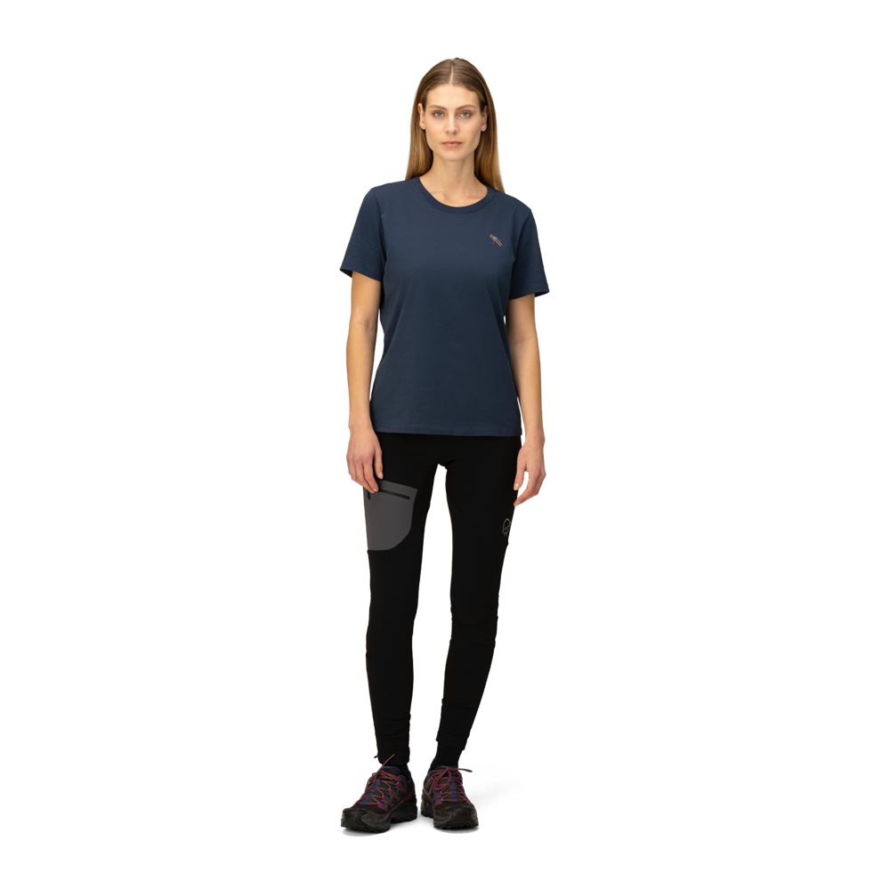 29 cotton activity embroidery T-Shirt (W) | フルマークス