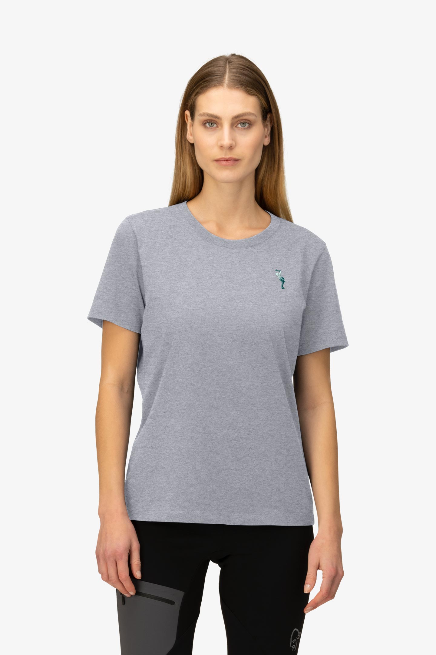 29 cotton activity embroidery T-Shirt (W) | フルマークス