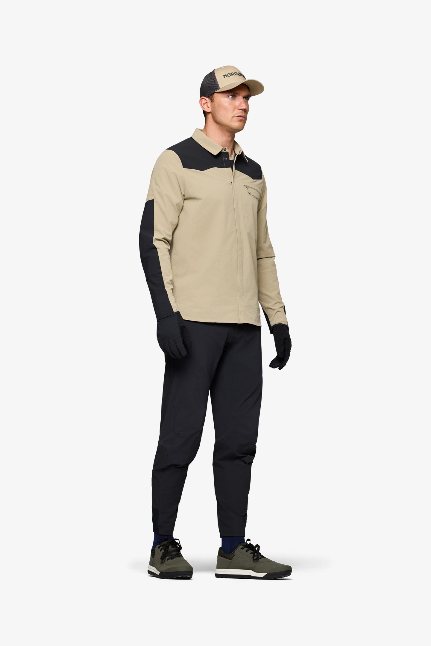 NORRONA コットンシャツ skibotn flex1 Shirt (M) | フルマークスストア-北欧アウトドア用品